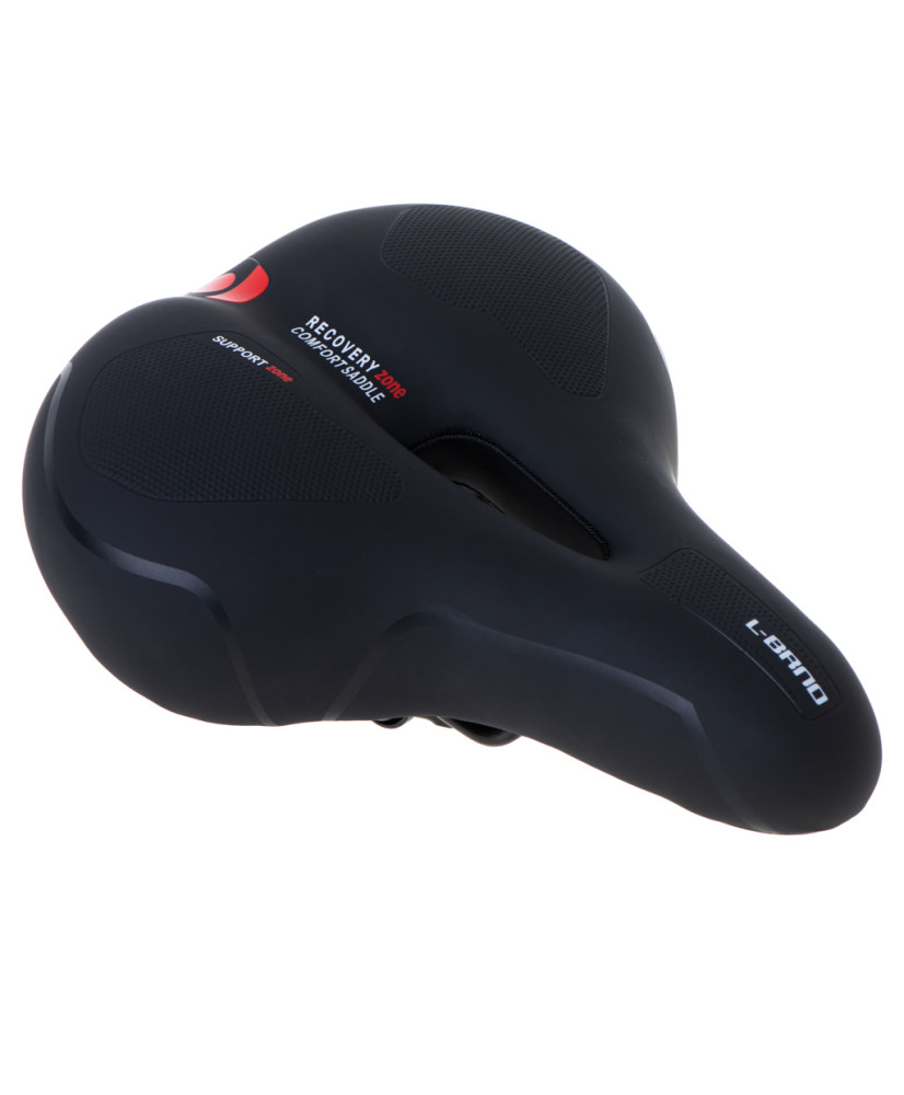 L-BRNO Sports bicycle saddle comfortable foam flexible LED light