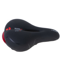L-BRNO Sports bicycle saddle comfortable foam flexible LED light