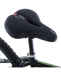 L-BRNO Sports bicycle saddle comfortable foam flexible LED light