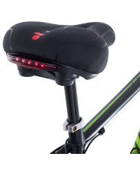 L-BRNO Sports bicycle saddle comfortable foam flexible LED light