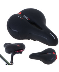 L-BRNO Sports bicycle saddle comfortable foam flexible LED light