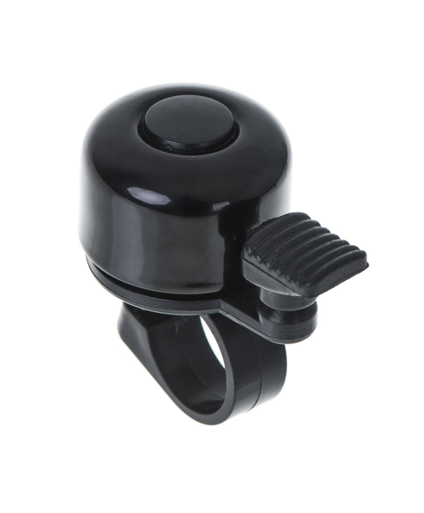 L-BRNO Loud metal bicycle bell for bicycle black