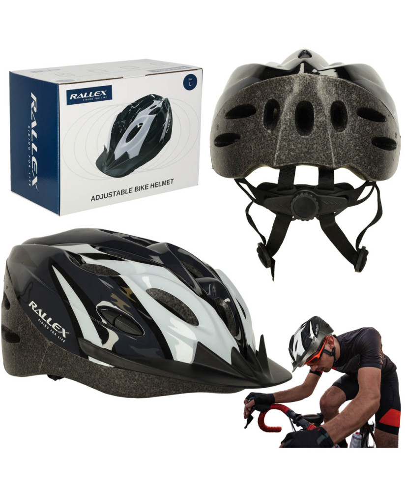 L-BRNO adjustable bicycle helmet size L 58-62cm