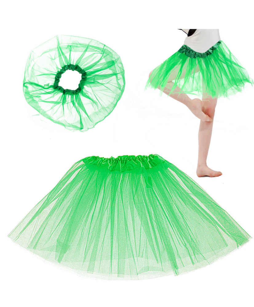 Tulle skirt tutu costume costume green
