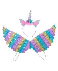 Unicorn wings costume headband