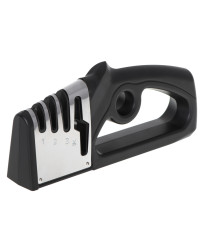 Sharpener for kitchen knives and scissors 4-in-1