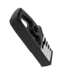 Sharpener for kitchen knives and scissors 4-in-1