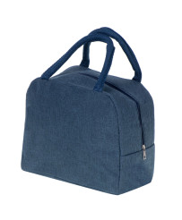 Thermal insulation bag breakfast lunch blue