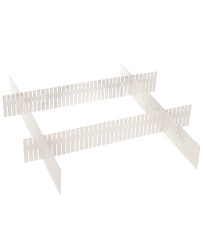 Separator organizer drawer divider 4pcs.