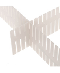 Separator organizer drawer divider 4pcs.