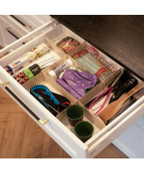 Separator organizer drawer divider 4pcs.