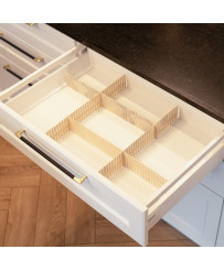 Separator organizer drawer divider 4pcs.