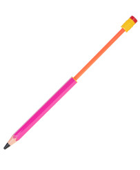 Syringe water pump pencil 54cm pink