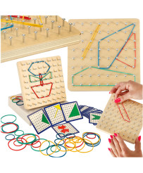 Geoboard geoplan wooden...