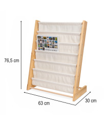 Children's bookcase stand shelf 79cm