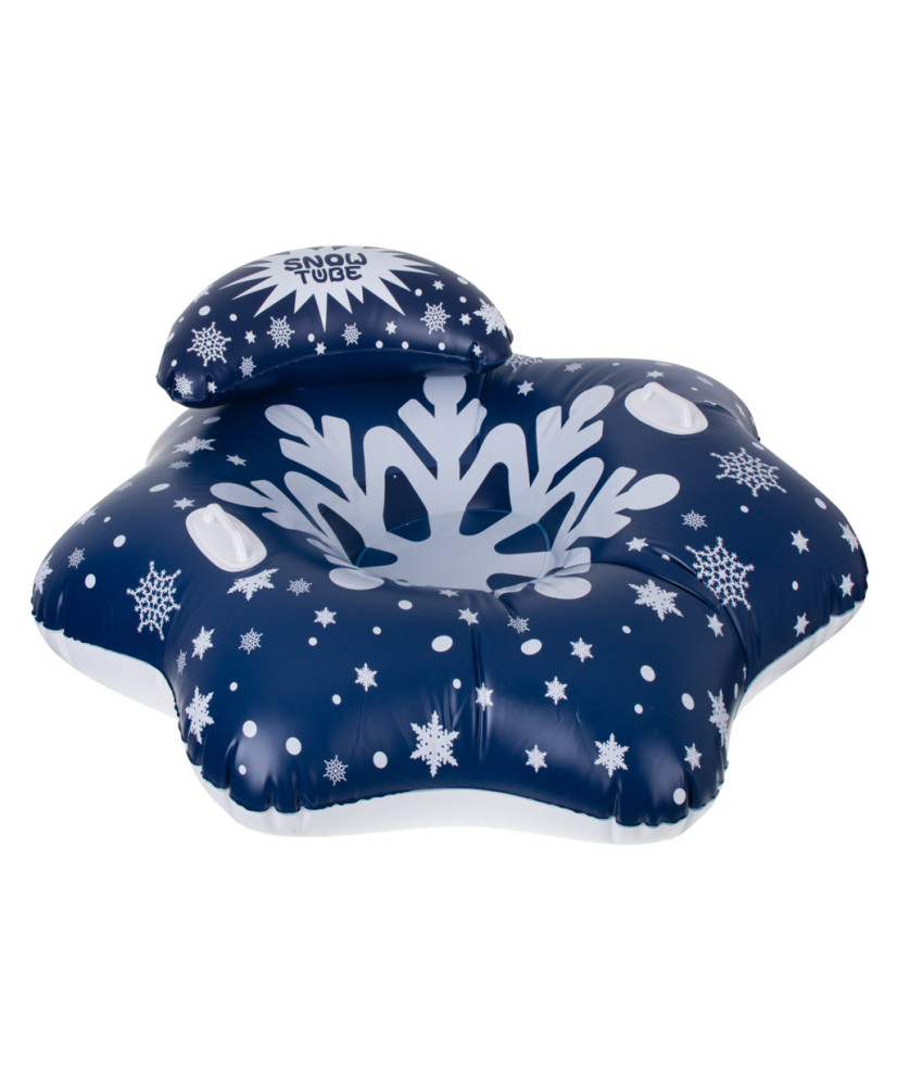Slide sled inflatable snow wheel tire star