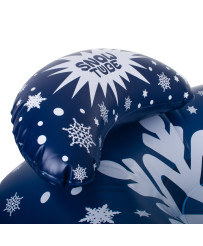 Slide sled inflatable snow wheel tire star