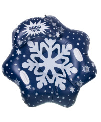 Slide sled inflatable snow wheel tire star