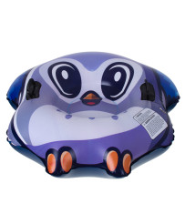 Slide inflatable sled for snow penguin tire