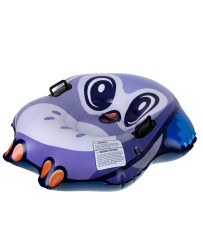 Slide inflatable sled for snow penguin tire