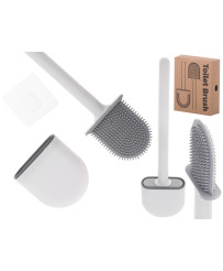 Silicone toilet brush with...