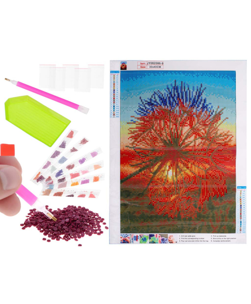 Diamond embroidery mosaic set 5D blower