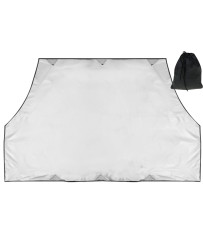 Magnetic curtain windshield...