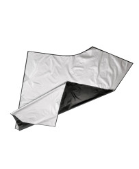 Magnetic curtain windshield sunshade