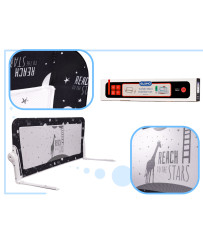 Safety gate barrier bed guard 120cm black
