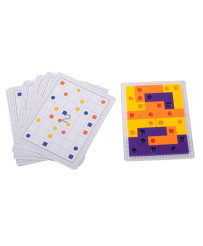 Tetris puzzle game + cards