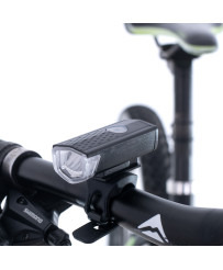 LED bicycle light rear-front set USB