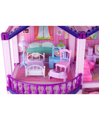 Villa doll and pony house with horses