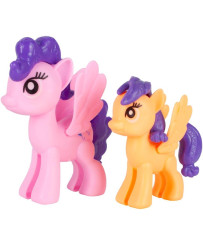 Villa doll and pony house with horses