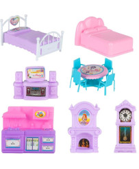 Villa doll and pony house with horses