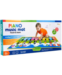 Interactive piano music mat...