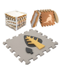Foam puzzle mat / playpen 36-piece dinosaurs 143cm x 143cm x1cm