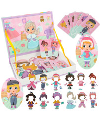 Magnetic puzzle dress up...
