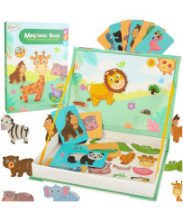 Magnetic puzzle animals...