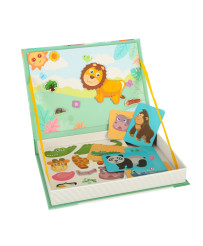 Magnetic puzzle animals safari 47el.