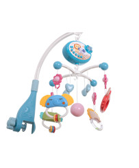 Carousel star design lullabies blue + remote control