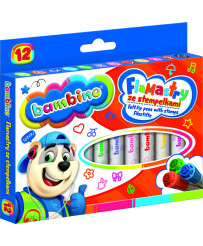 BAMBINO Markers with stamps...