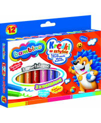 BAMBINO Stick Crayons 12 colors