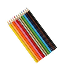 BAMBINO Triangular School Crayons 12 colors