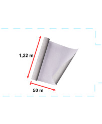 Foil roll self-adhesive wallpaper veneer blue-gray cement 1,22x50m