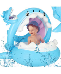 Inflatable pontoon mattress...