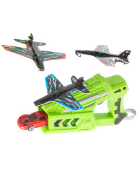 Gun launcher car and aircraft automatic