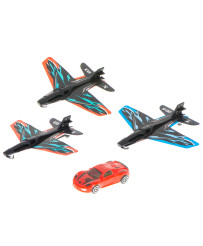 Gun launcher car and aircraft automatic