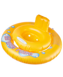 Inflatable wheel with seat...