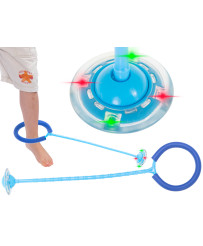 Hula hop leg jumping ball...