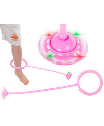 Hula hop leg jumping ball...